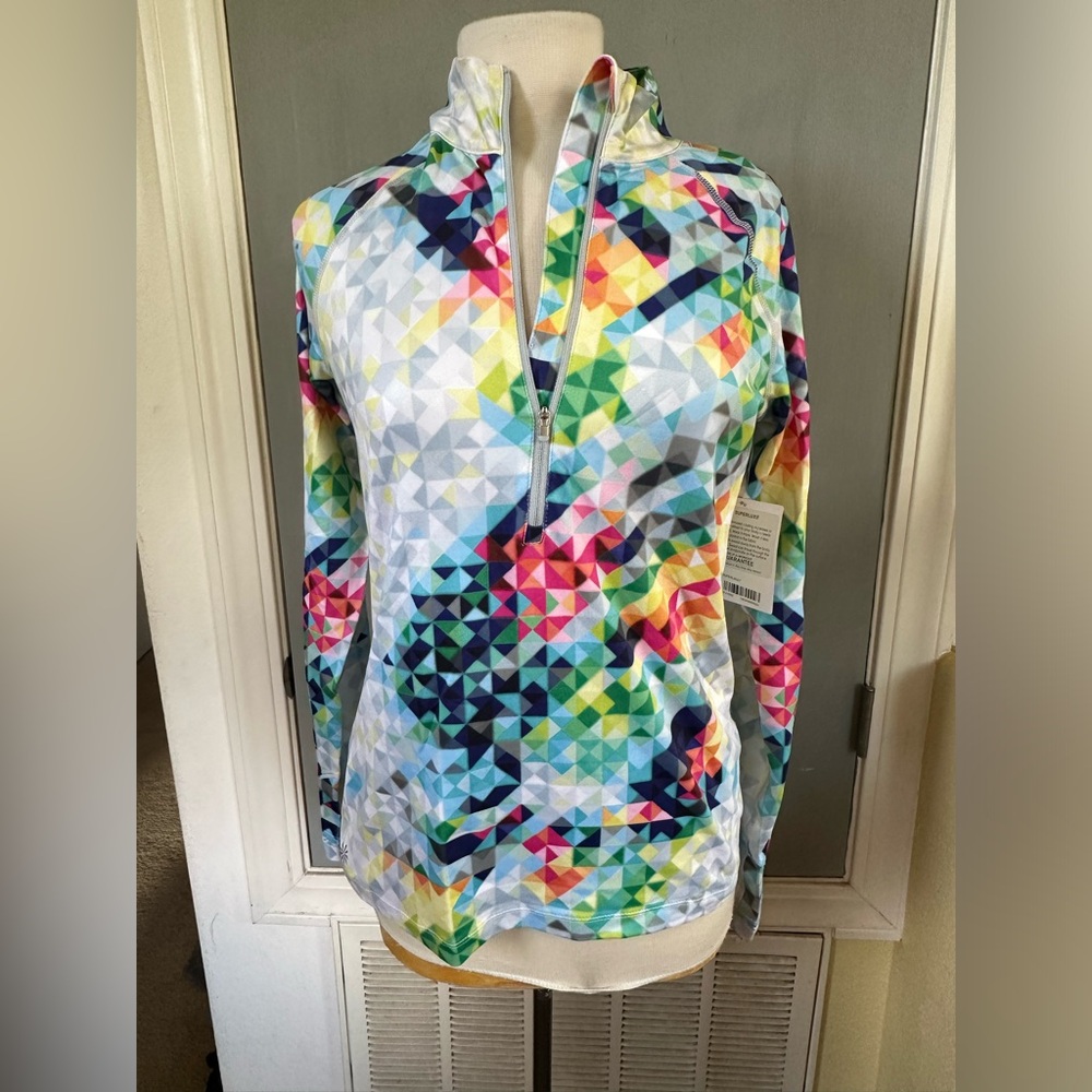 Athleta diamond super lux half zip